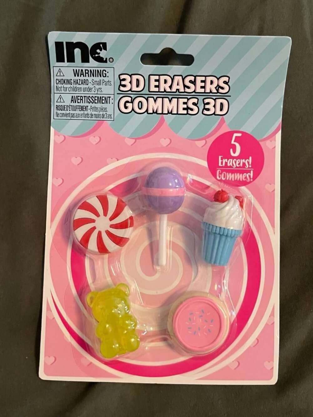 Candy 3D Erasers